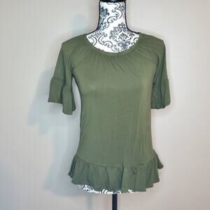 Ana extra small womens sage blouse